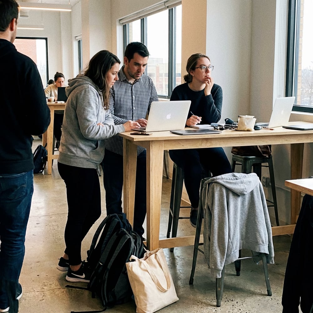Team coworking
