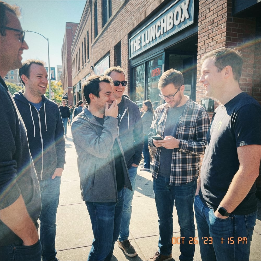 Team outside