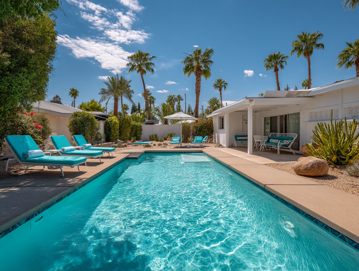 Vacation rental with pool